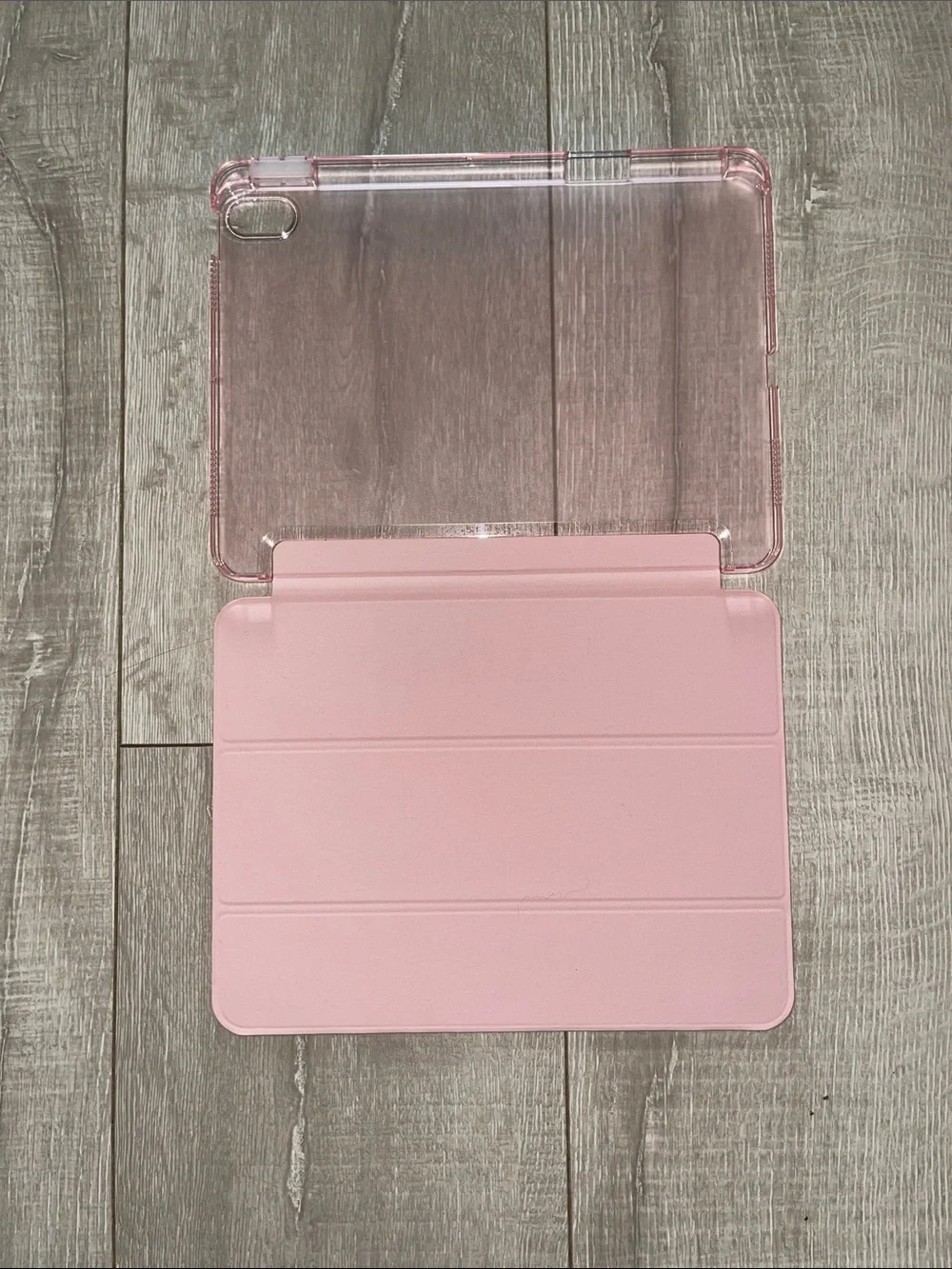 🎀🌸Case for iPad Air 10.5-11 inch Pink Acrylic Cover & Clear Back - Never used!🌸🎀